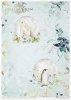 Zestaw kreatywny na papierze ryżowym - kraina lodowej porcelany*Creative set on rice paper - The world of ice porcelain